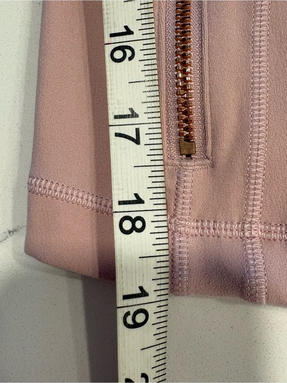 Lululemon Define Cropped Jacket Nulu ~ 4 ~ Pink with Rose Gold - Picture 14 of 16